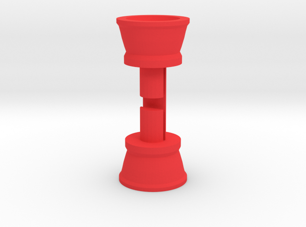 Dinky Underthruster Enhanced Pair in Red Processed Versatile Plastic