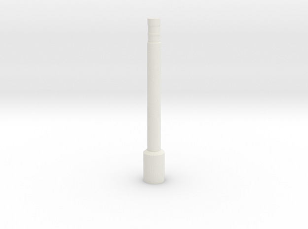 5mm Grip Extender in White Natural Versatile Plastic