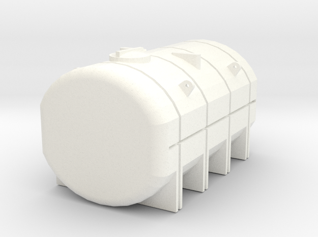 1/64 3750 Gallon Tank in White Processed Versatile Plastic
