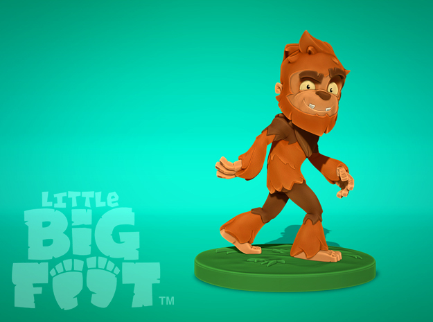 Little Bigfoot Classic Medium in Full Color Sandstone