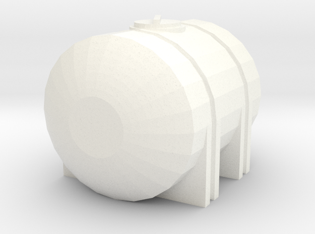 1/64 225 Gallon Tank in White Processed Versatile Plastic