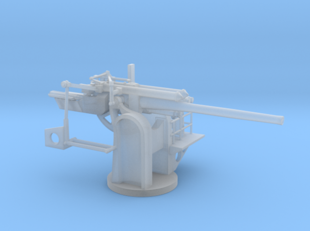 1/240 IJN 12.7 cm/40 (5") Type 89 Naval Gun Single in Tan Fine Detail Plastic