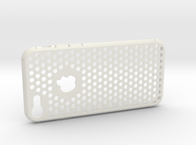iPhone 7 Slim Case - Dotty in White Natural Versatile Plastic