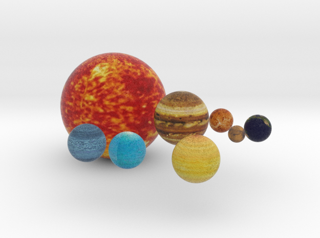 Our Planets in Full Color Sandstone