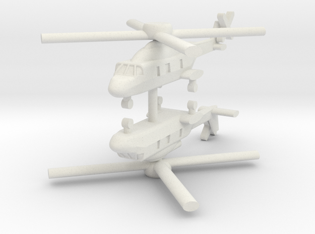 1/250 NH-90 TTH / NFH (x2) in White Natural Versatile Plastic