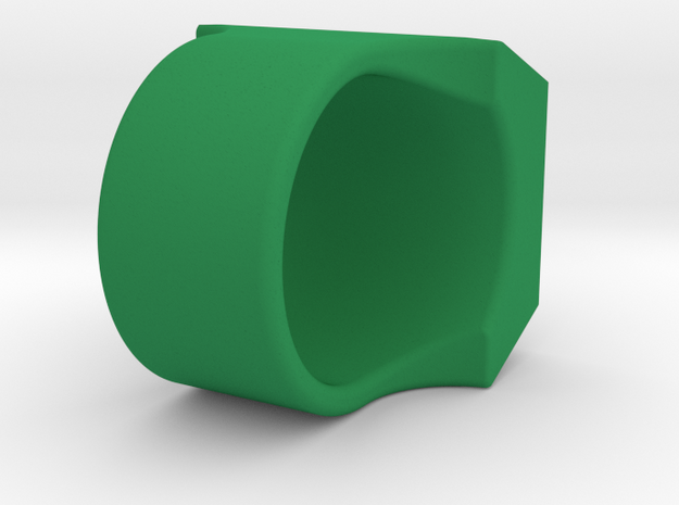 Green Lantern Ring V2 in Green Processed Versatile Plastic