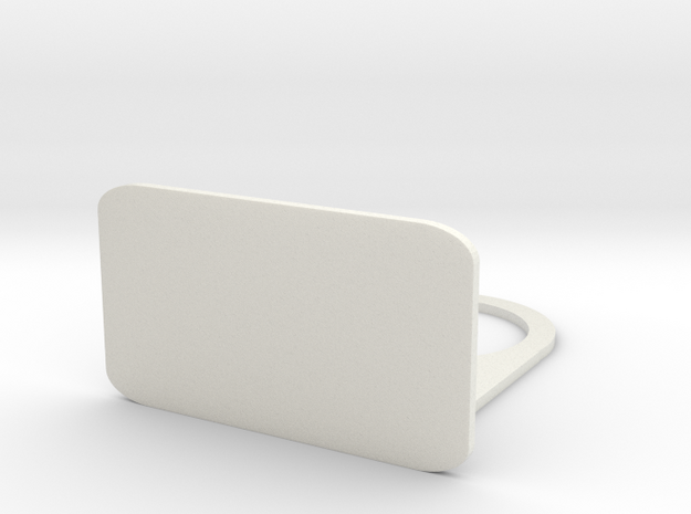 Phone Wall Charger in White Natural Versatile Plastic