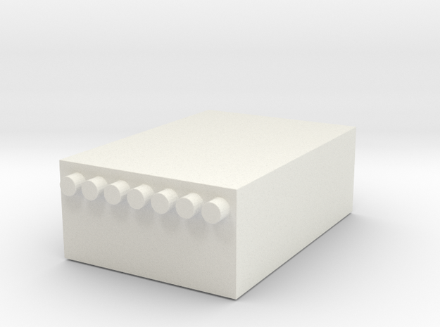 1/10 Breaker box in White Natural Versatile Plastic
