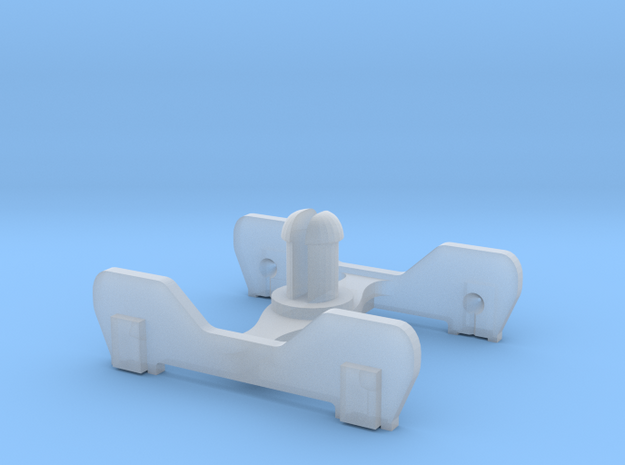 FR-style bogie without coupling in Smooth Fine Detail Plastic