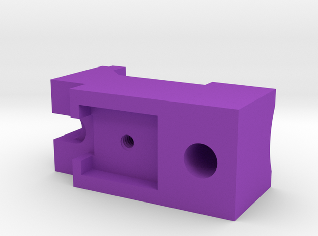 JG vsr10 hopup block in Purple Processed Versatile Plastic