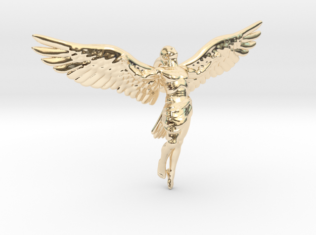Icarus in 14k Gold Plated Brass