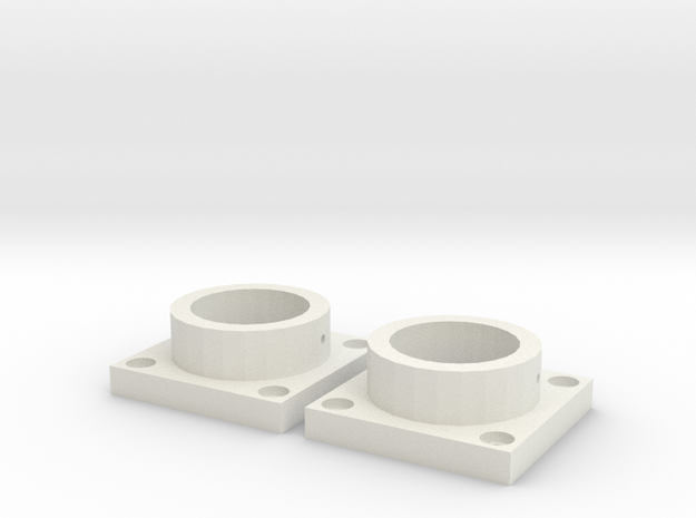 MPConnector - Connector Feet 2 pack in White Natural Versatile Plastic