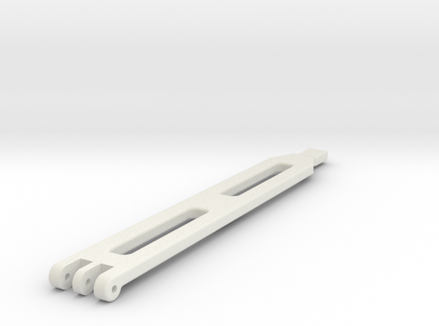 For Traxxas TRX 4 Standard LiPo Battery Strap in White Natural Versatile Plastic: 1:10