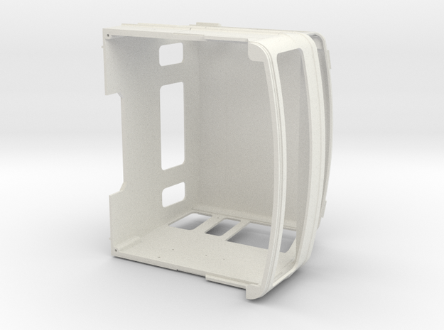 FTF cab, long, scale 1:24 in White Natural Versatile Plastic
