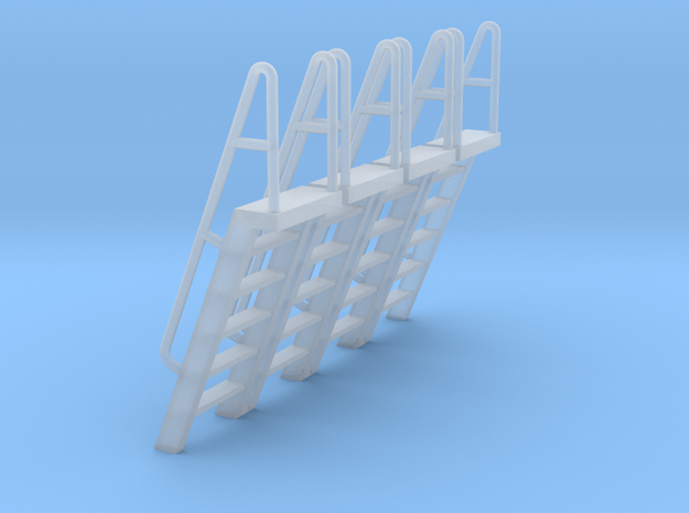 HO Scale Ladder 6 in Tan Fine Detail Plastic