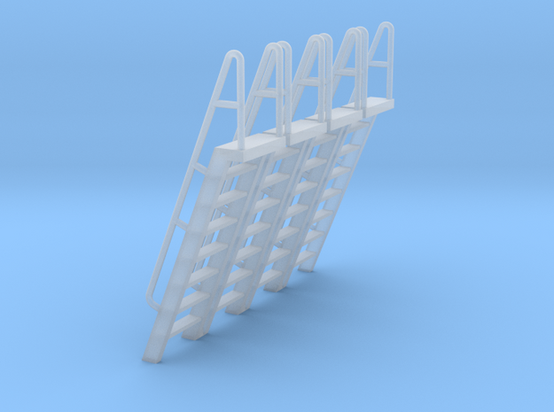 HO Scale Ladder 8 in Tan Fine Detail Plastic