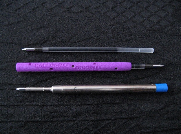Adapter: Ballograf Original to Uni SXR-80 in Purple Processed Versatile Plastic