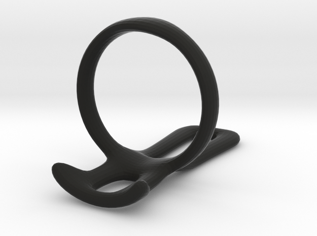 Ring splint for German 22.5 mm diam  in Black Natural Versatile Plastic
