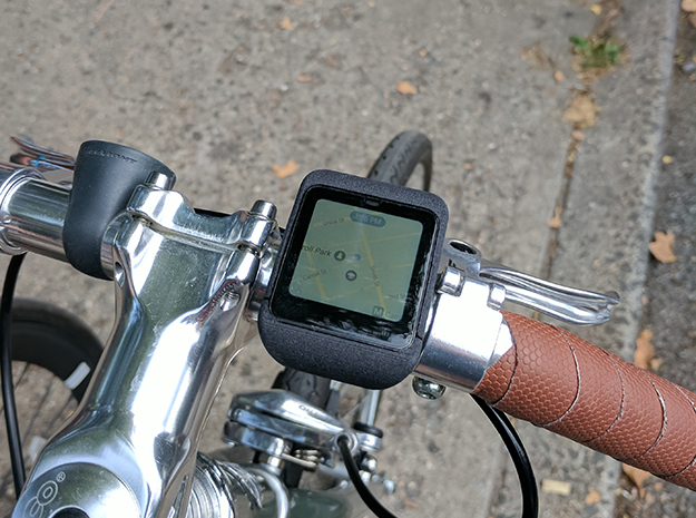 Sony Smartwatch 3 Bike mount Adapter in Black Natural Versatile Plastic