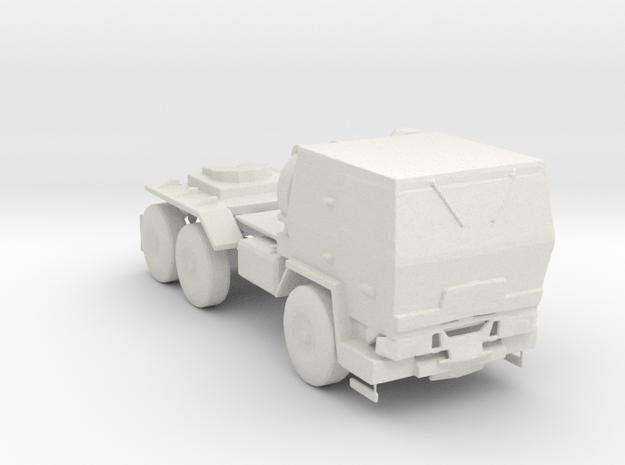 M1088 Up Armored Tractor 1:220 scale in White Natural Versatile Plastic