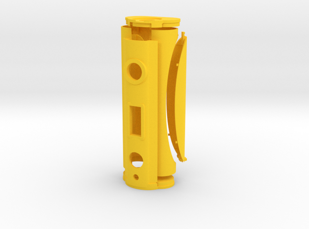SwedishVaper PotBelly 2S 18650 / 20700 PWM in Yellow Processed Versatile Plastic