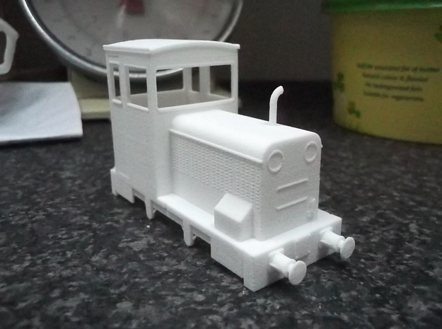 5.5mm Scale Talyllyn Railway "Merseysider" Body Ki in White Natural Versatile Plastic