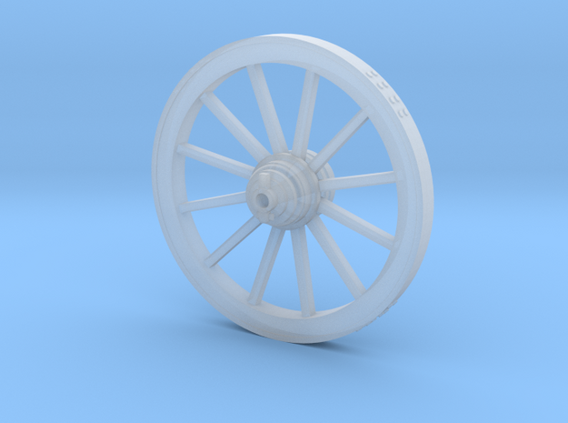 W00 Wurttemberg Artillery  big_wheel in Smooth Fine Detail Plastic