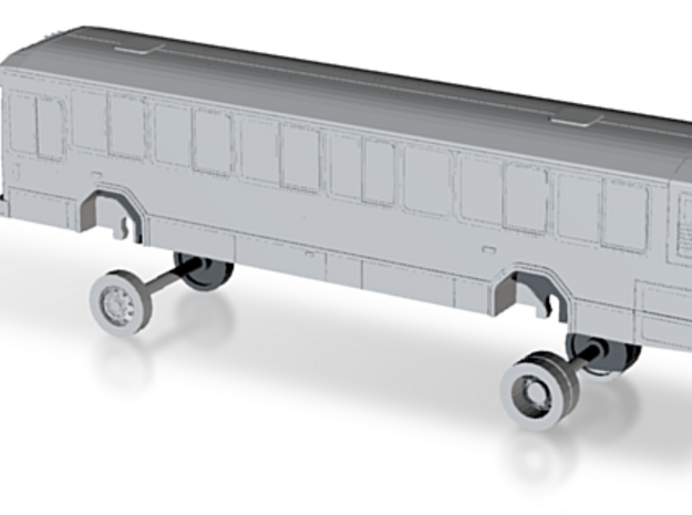 N Scale Bus Gillig Phantom UTA 9500/9600s in Tan Fine Detail Plastic