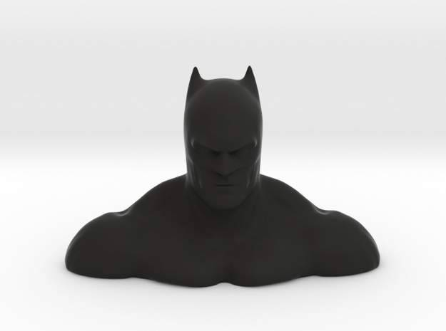 Non-scale John Jonmes' Batman Bust in Black Natural Versatile Plastic