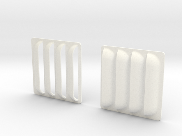 1.6 AERATEURS SUP BELL205 X2 in White Processed Versatile Plastic
