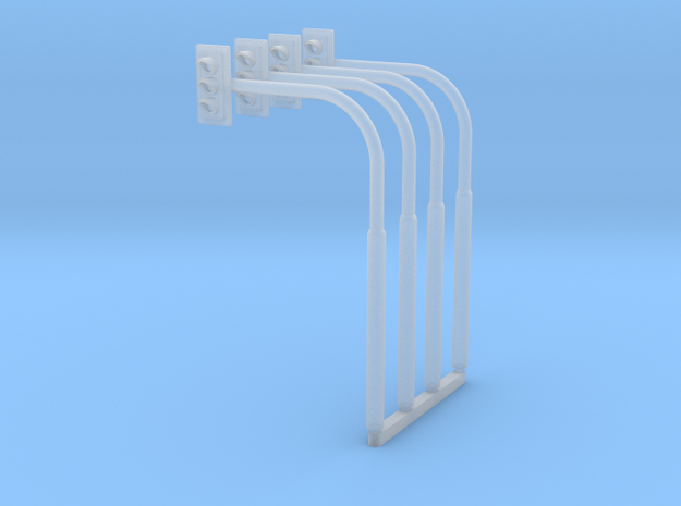 N 4x Ampel+Mast #2 in Tan Fine Detail Plastic