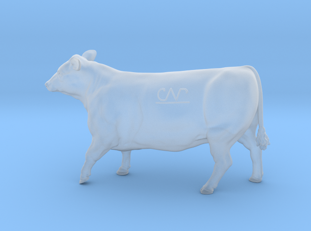 1/64 Yearling Heifer 01 in Smooth Fine Detail Plastic