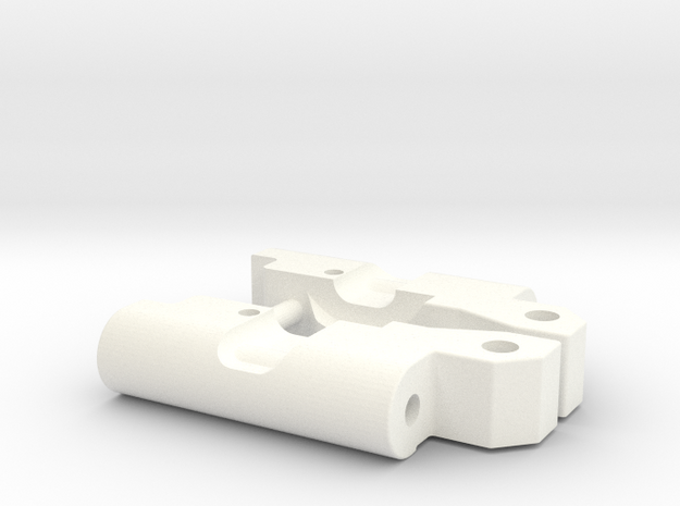 Custom RPM91 rear arm 0-0 narrow mounts in White Processed Versatile Plastic