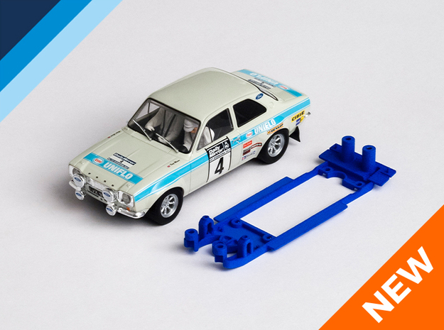 1/32 Scalextric Ford Escort Mk1 Chassis for IL pod
