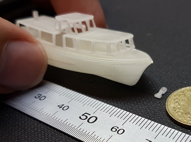 Superstructure 1/200 for Life Boat V07 in Tan Fine Detail Plastic
