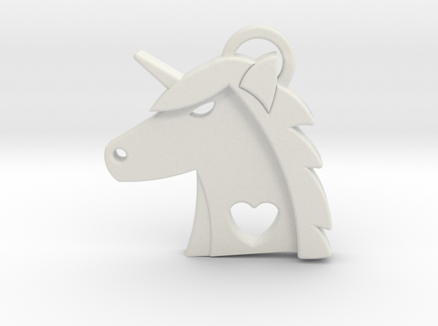 Unicorn Head Pendant