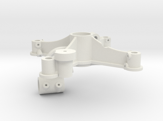 1S Contra-rotating system - Main frame in White Natural Versatile Plastic