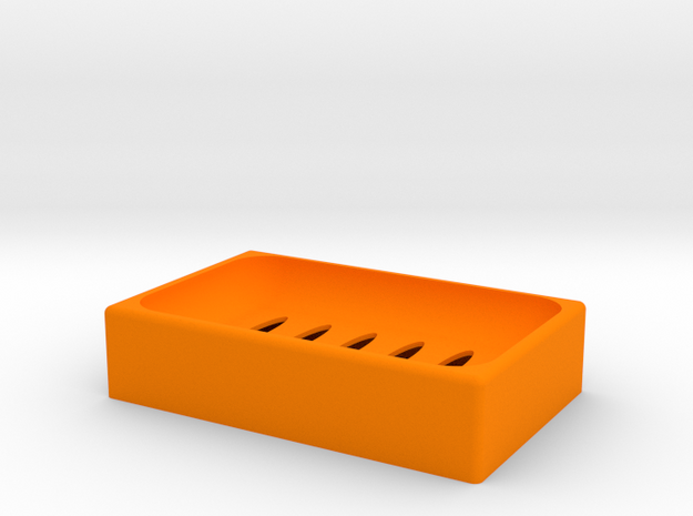 肥皂盒.stl in Orange Processed Versatile Plastic