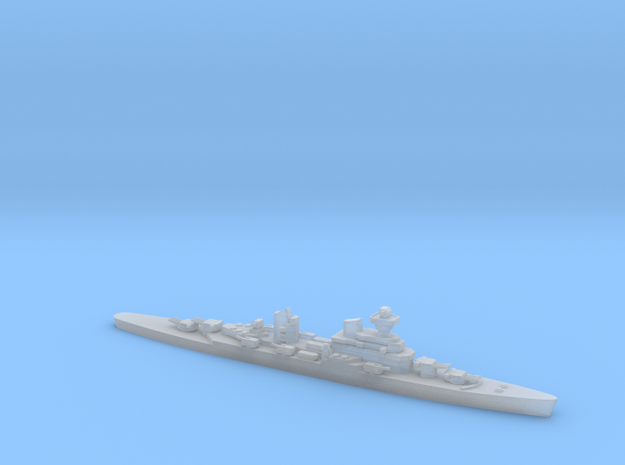 Sverdlov-class cruiser (Barrels added), 1/1800 in Tan Fine Detail Plastic
