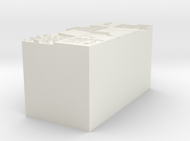BK-02: "BK2STMAPSTAMP" by Once-Future Office in White Natural Versatile Plastic