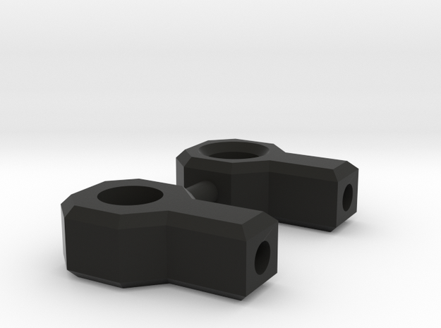 Battery Cable mounts for 1:10 Scale Battery in Black Natural Versatile Plastic