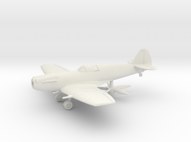 Spitfire LF Mk XIVE "high back" in White Natural Versatile Plastic: 1:144