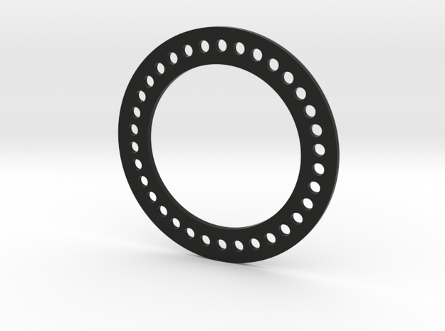 Bead Lock Ring for RC4WD Deep Dish Wheels 1.9 in Black Natural Versatile Plastic