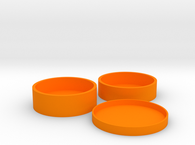 Okito Boston Set USA Dollar in Orange Processed Versatile Plastic