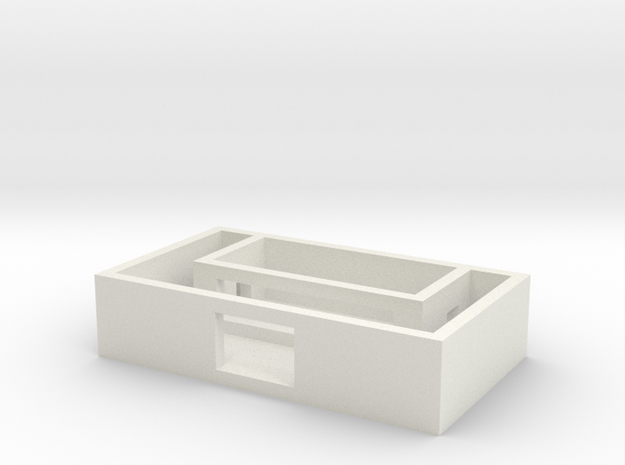Minecraft desk toy in White Natural Versatile Plastic