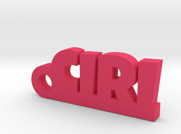 CIRI_keychain_Lucky in Pink Processed Versatile Plastic