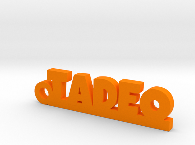 TADEO_keychain_Lucky in Orange Processed Versatile Plastic