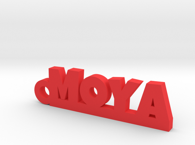 MOYA_keychain_Lucky in Red Processed Versatile Plastic