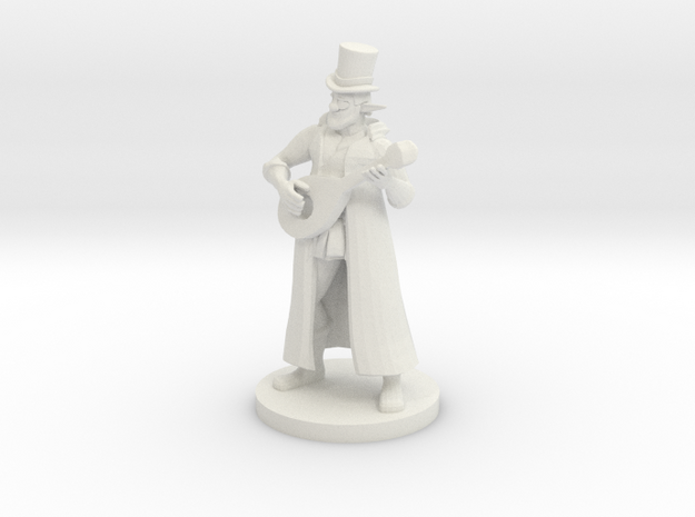 Forest Guardian Bard in White Natural Versatile Plastic