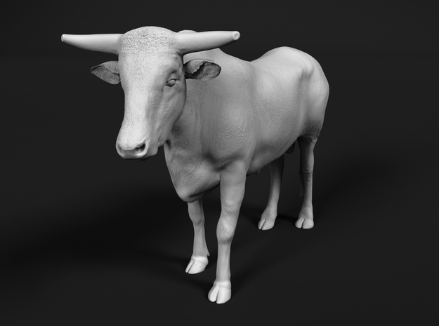 ABBI 1:72 Yearling Bull 2 in Tan Fine Detail Plastic